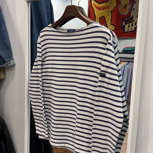 Saint James 세인트 제임스 스트라이프 롱슬리브 (France)