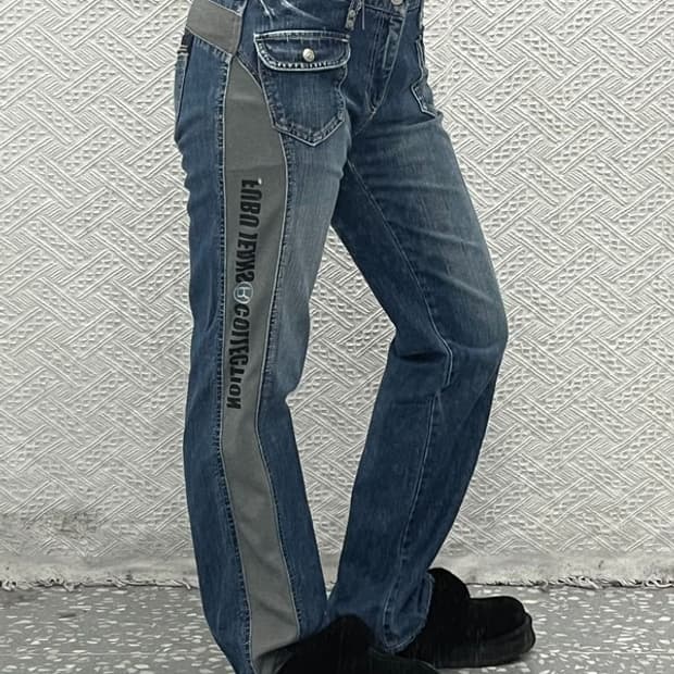 FUBU 올드스쿨  00'S 사이드 배색 청바지 29인치 C06672