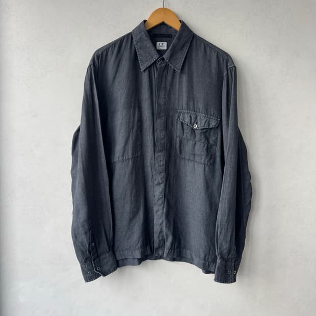 90s C.P. Company 리넨 셔츠