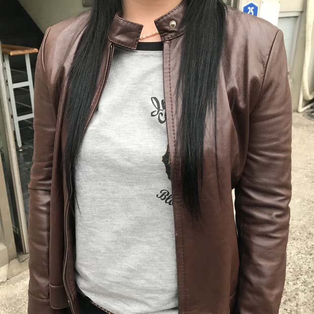 빈티지 가죽자켓