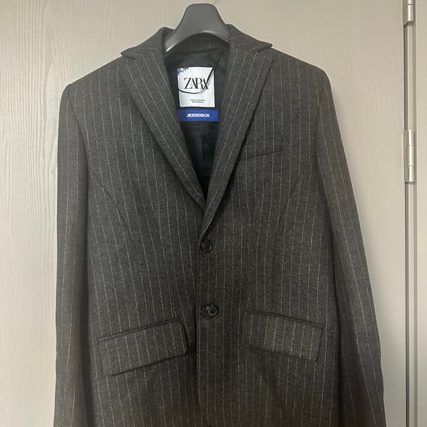 자라 아더에러 스트라이프 블레이저