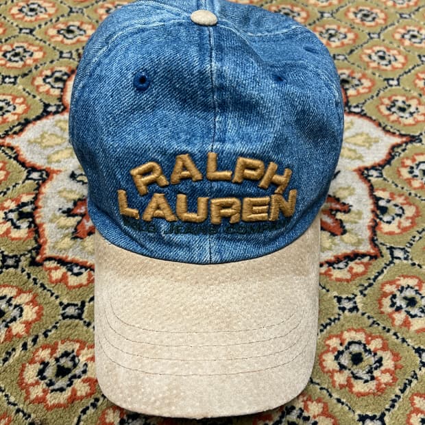 폴로 랄프로렌 데님 빈티지 볼캡