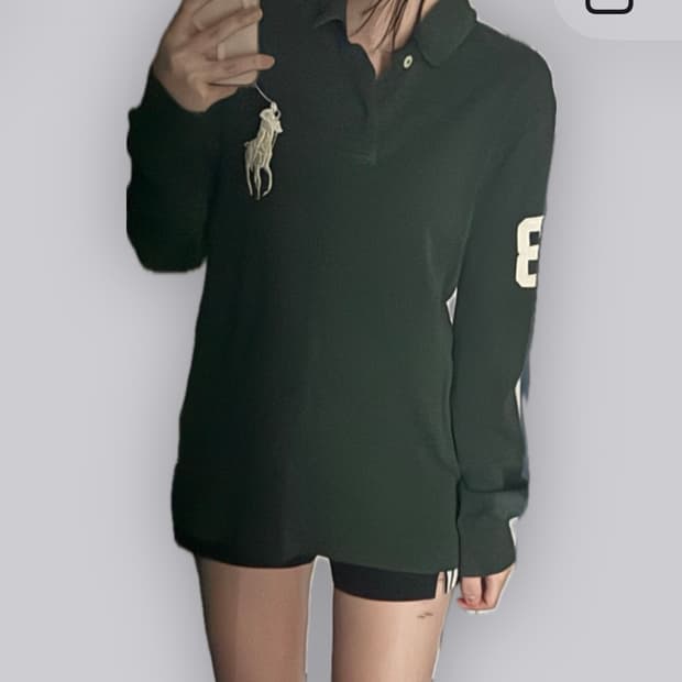 폴로 빅포니 카라 긴팔슬리브