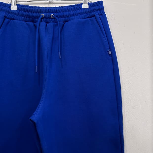 (새상품) 팬암 음각로고 헤비코튼 와이드핏 스웻팬츠