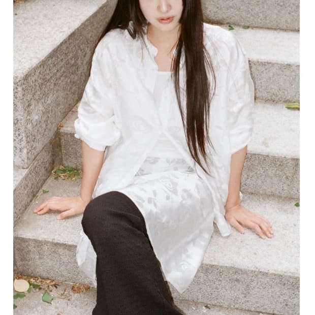 스프링크로커스 로즈 레이어드 스커트