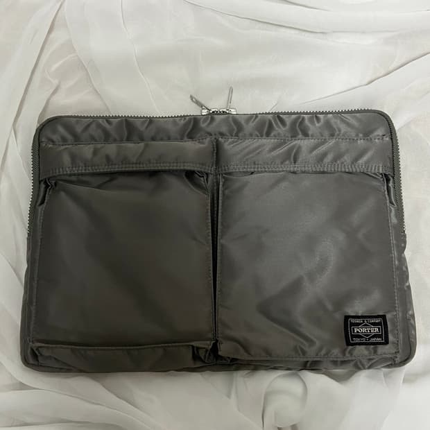 미사용급)PORTER 포터 탱커 도큐먼트 케이스