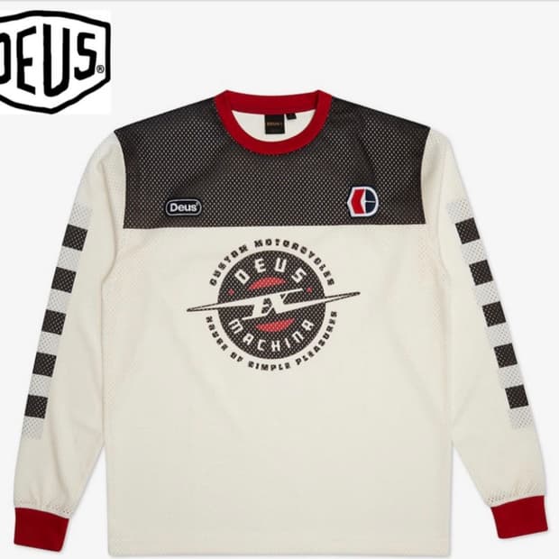 [L] 데우스 모토 저지 긴팔 티셔츠