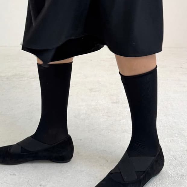 Donald J Pliner Suede Cross ElasticFlats