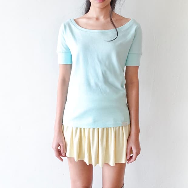  [fe.3] rib half top (mint)