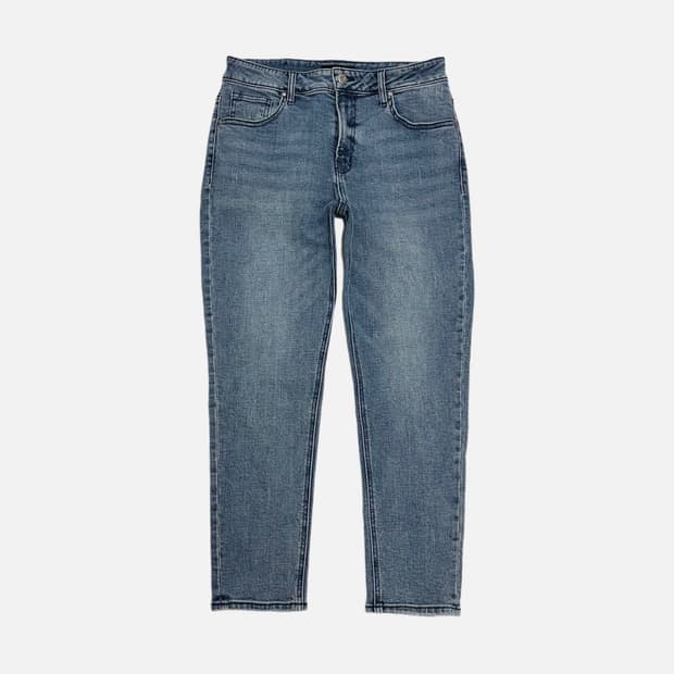 버커루 인디고 데님 팬츠 여자 청바지