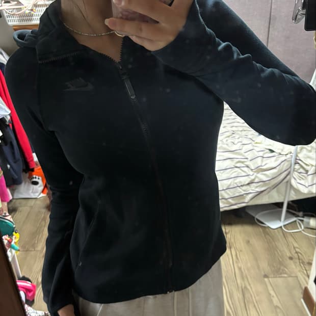 나이키 여성  테크팩 후드집업