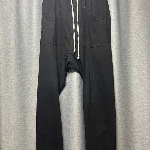 (급처)릭오웬스 드로우스트링 배기 팬츠