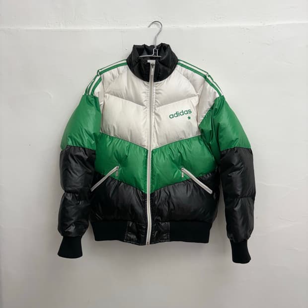 빈티지 아디다스 다운 패딩 자켓