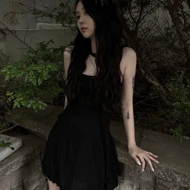 에이블리 블랙 원피스