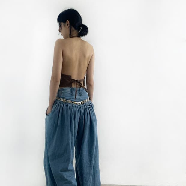 캐피탈 팬츠 KAPITAL denim flare pants