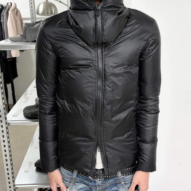 립반윙클 풀집 덕다운 패딩 자켓