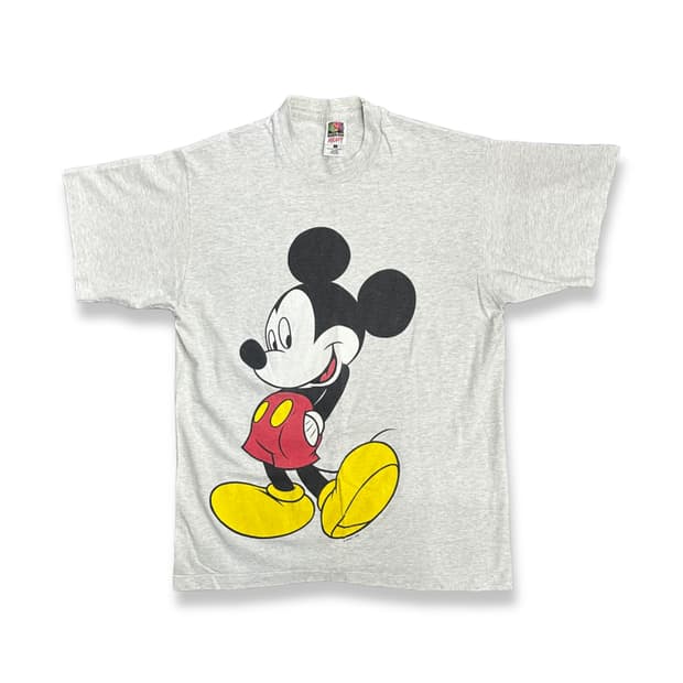 90s 미키마우스 티셔츠 L