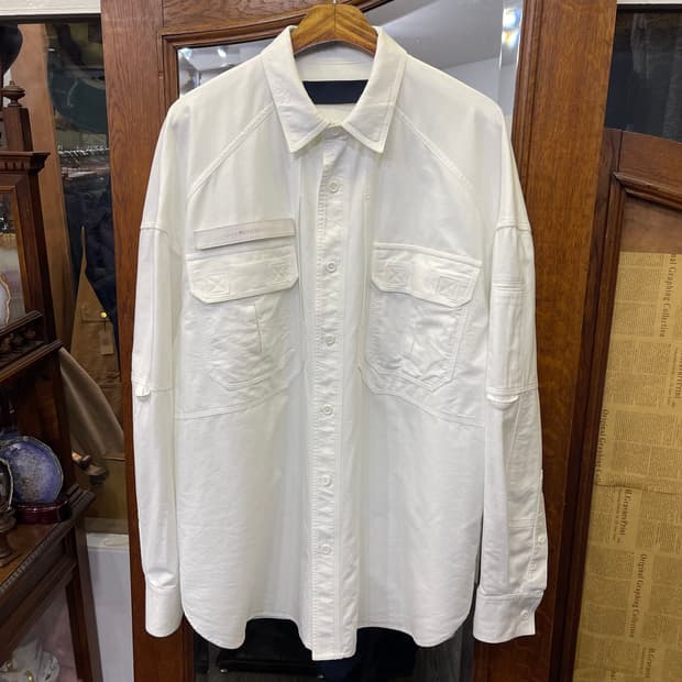 준지 화이트 워크스타일 셔츠