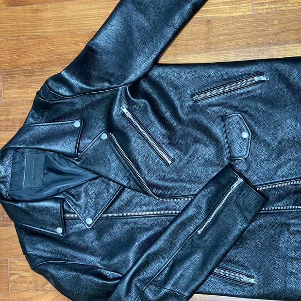  메종 드 스페로네 소가죽 라이더 자켓 L / Cowhide 100% /