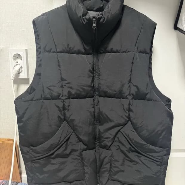 무료배송) 코프위 바운드 포켓 패딩조끼 블랙 3 size