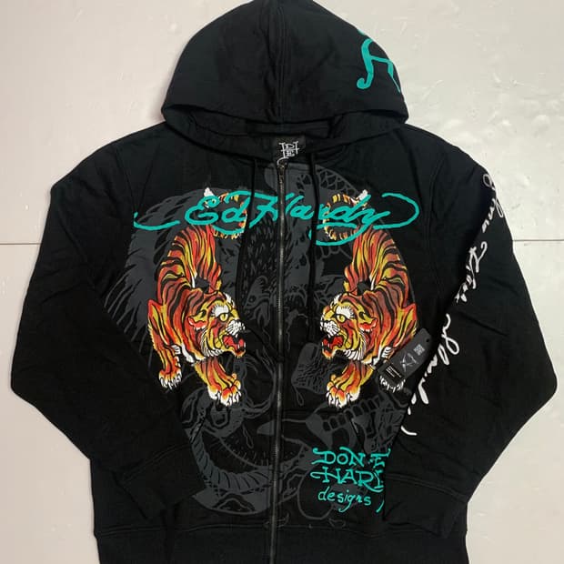 [새제품 M,L] 에드하디 후드집업