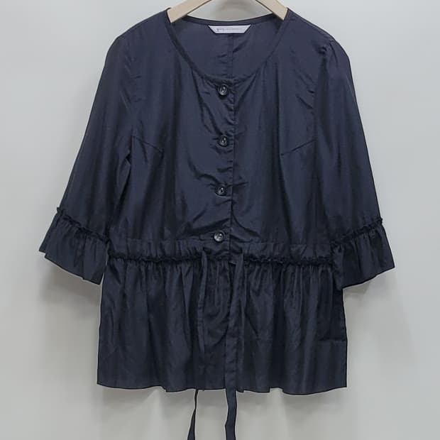 GIVY 기비 레이온 스트링 블라우스 /  여 54호(82-88-155)