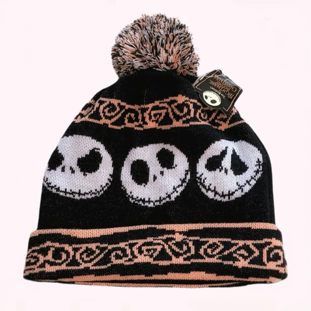 크리스마스의 악몽 한정판 털실 포인트 비니