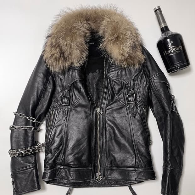 Yasuyuki lishii Leather Jacket