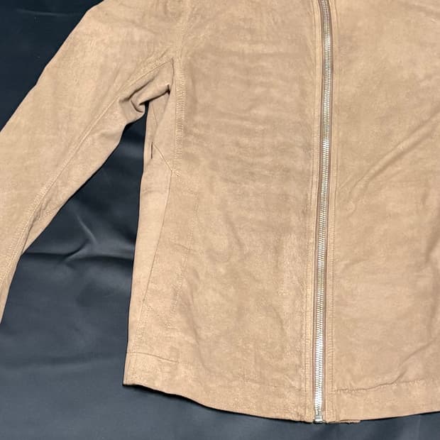 15FW 릭 오웬스 몰리노 레더 자켓 50 사이즈 