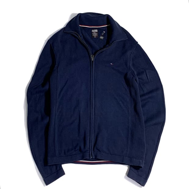 타미힐피거 니트 집업  ⦿