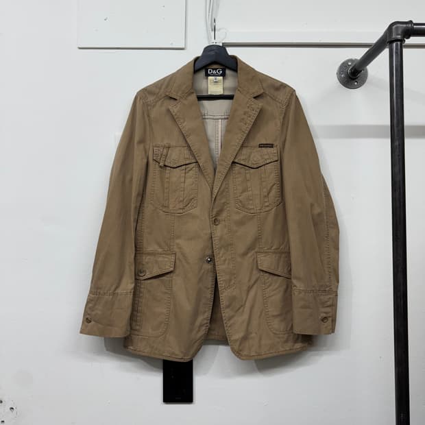[48] 돌체앤가바나 버튼 헌팅 자켓