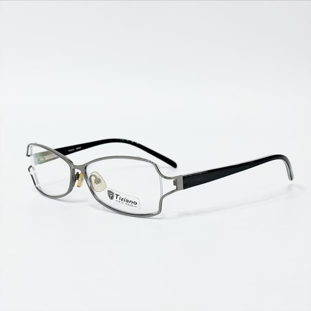 키지클럽 TIZIANO 실버 오벌 데드스탁 빈티지안경