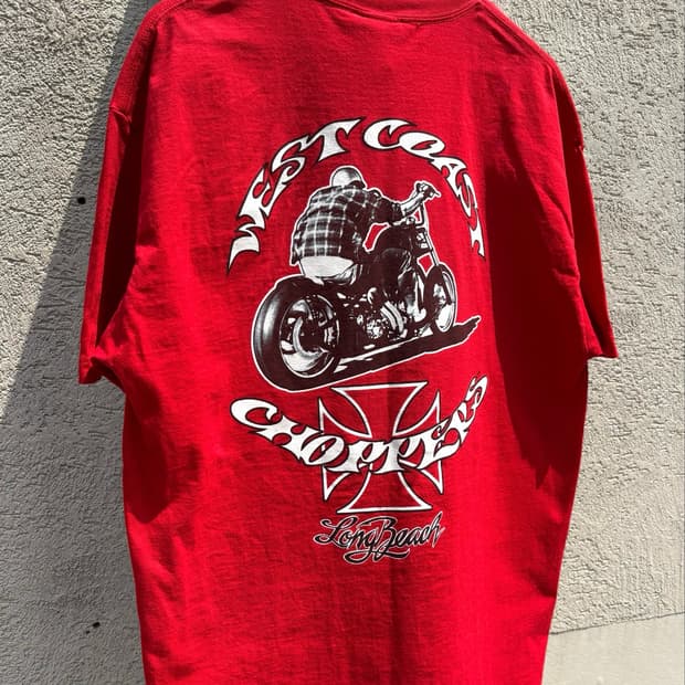 00s West Coast Choppers 반팔 티셔츠