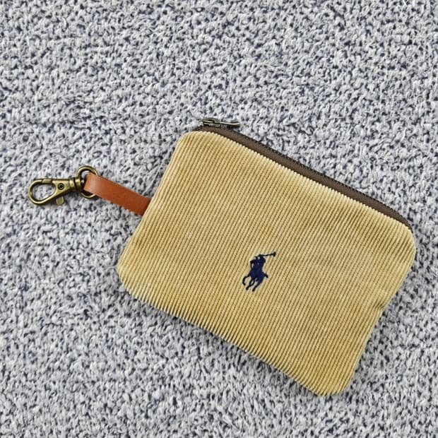 핸드메이드 리워크 커스텀 패치드 키링 월렛 (14X10) / 10726