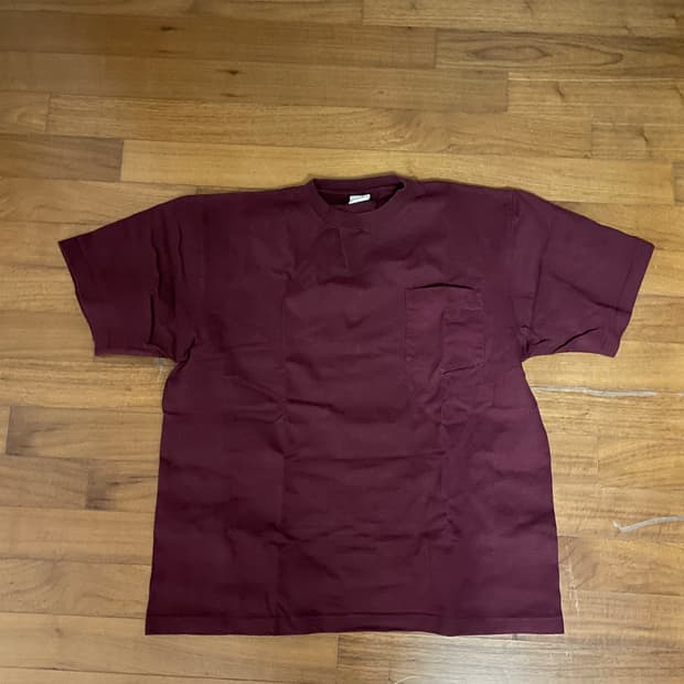 Camber 버건디 반팔(L size)