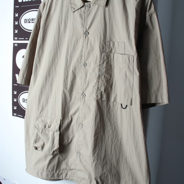 (XL-2XL) 무신사 스탠다드 반팔 카라 티셔츠 셔츠-H34680