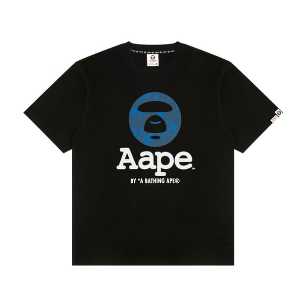 에이프 AAPE 오리지널 로고 반팔티셔츠 S (25ss), 반팔티