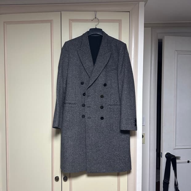 솔리드옴므 더블코트 그레이 100-105