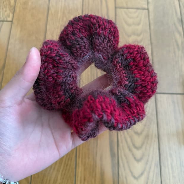 핸드메이드 스크런치