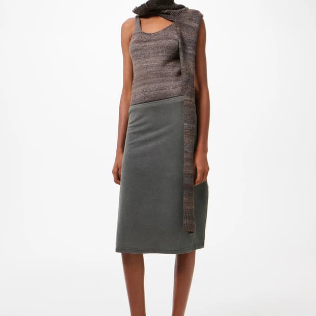 [34,36]아워레가시 26ss PICNIC 스커트/그레이