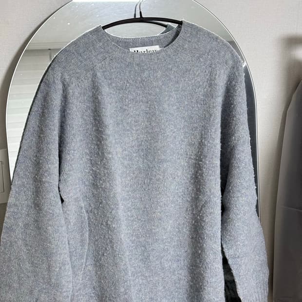 할리오브스코틀랜드 쉐기독 니트