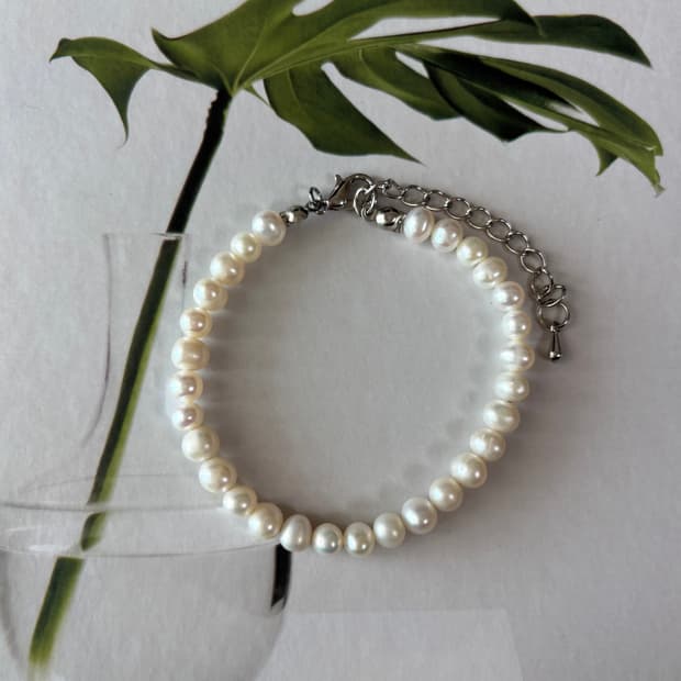 진주 팔찌