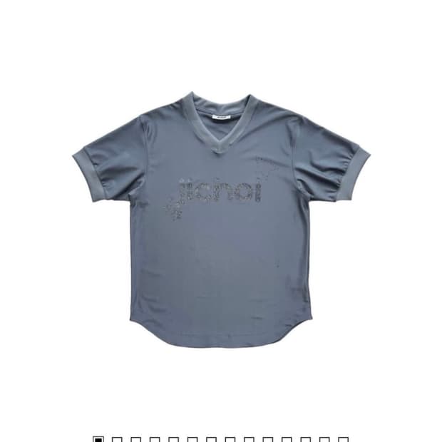 Jichoi 팀 지초이 반팔 실버