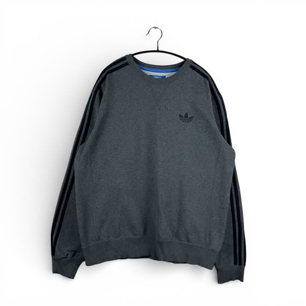 (105) 아디다스 파이어버드 맨투맨 차콜