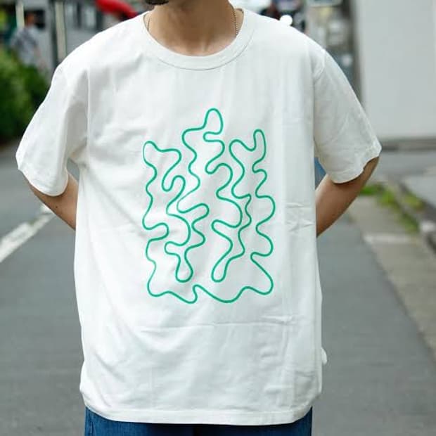 나나미카(Nanamica) 마운틴 그래픽 티셔츠 L사이즈