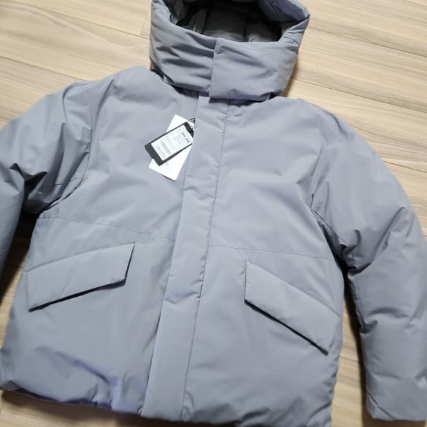 지오지아앤드지덕다운패딩점퍼100그레이