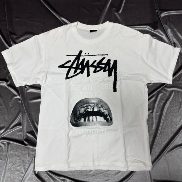 스투시 40주년 릭오웬스 티셔츠 L