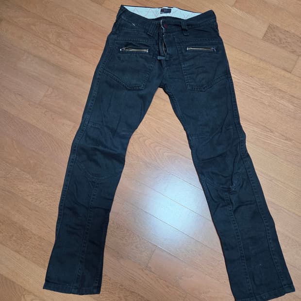 빈티지 디젤 검은속 면바지 남녀공용 28인치