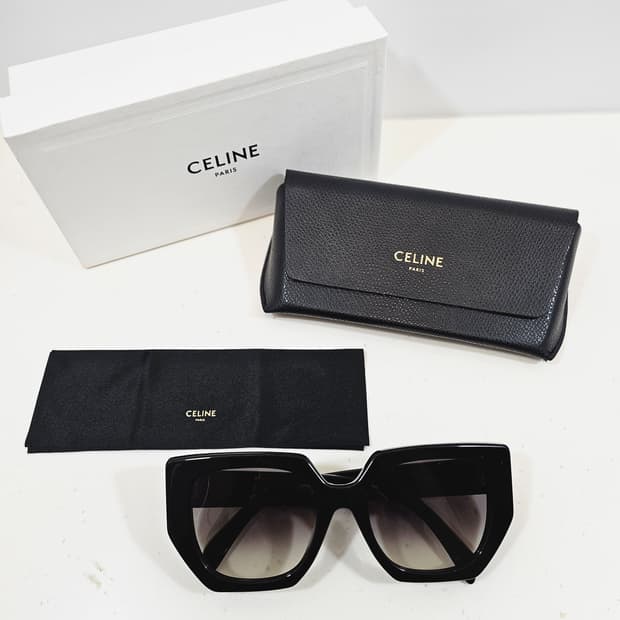 [정품]셀린느 트리옹프 아시안핏 버터플라이선글라스 CL40239F 01F