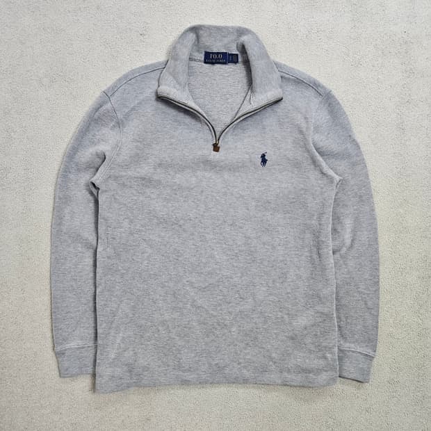 폴로 랄프 로렌 신형 반집업 니트 S